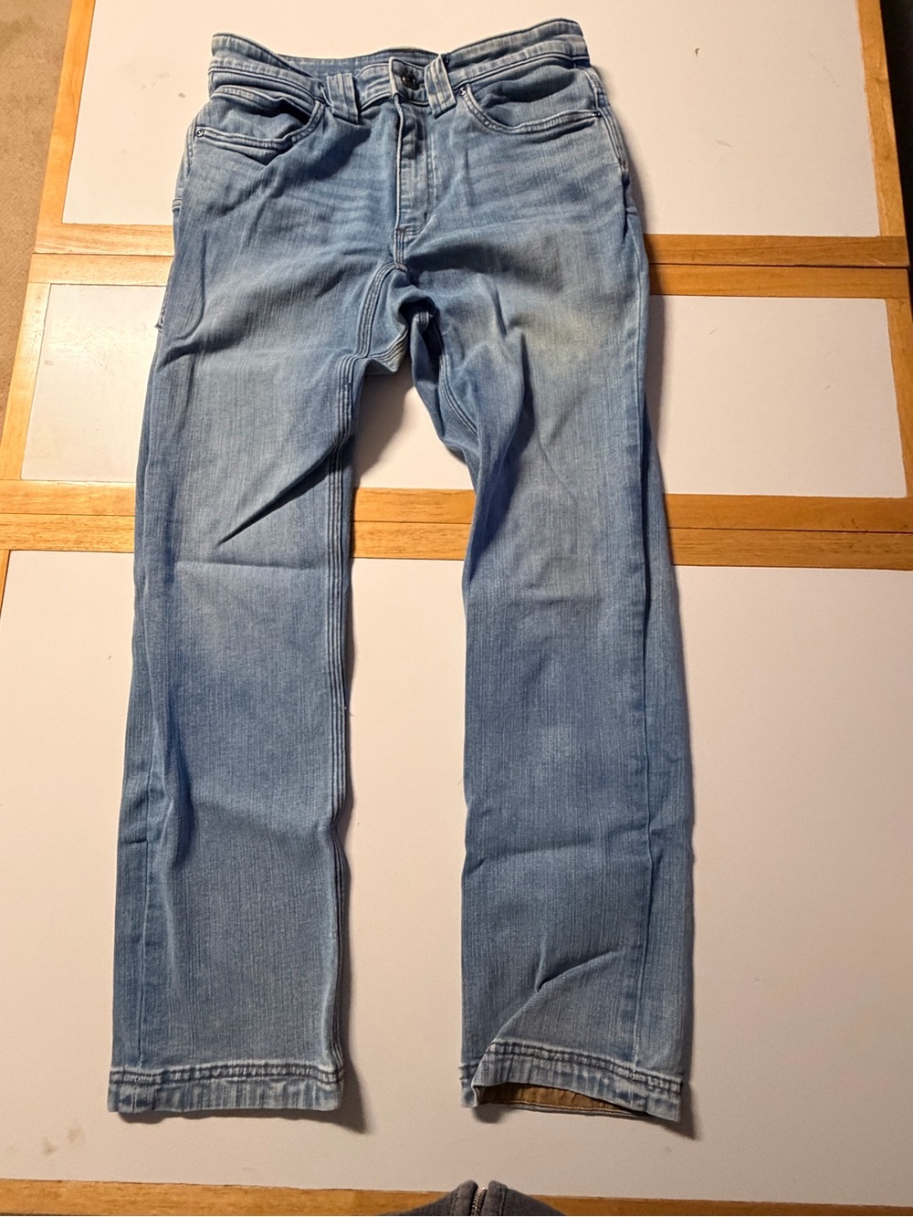 Duluth Trading Co Light Blue Slim Men's Jeans